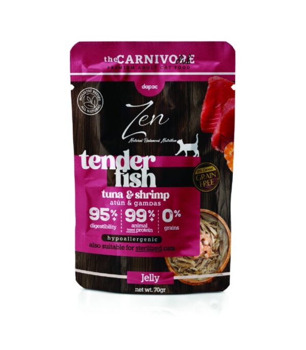 Zen Cream Salmon y Gambas 4x15gr