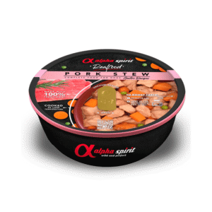 Alpha Spirit Real Food Estofado de Cerdo para Perros - 280g