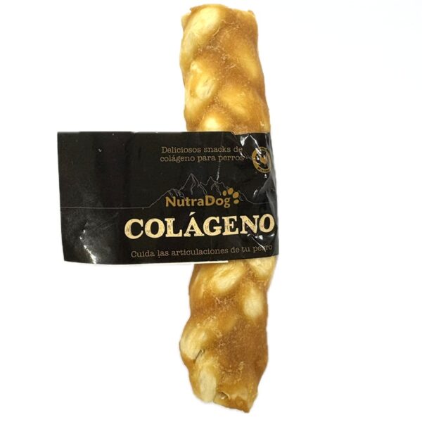 Trenzas de colágeno con ternera NutraDog