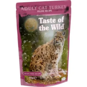 Taste Of The Wild Adult Pavo Paté Sobres para Gatos 85gr