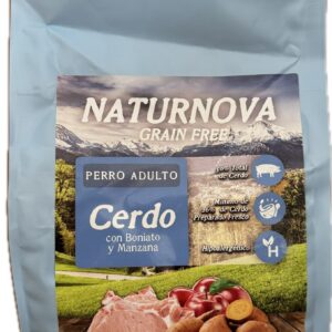 Naturnova Grain Free Perro Adulto Cerdo con Boniato y Manzana