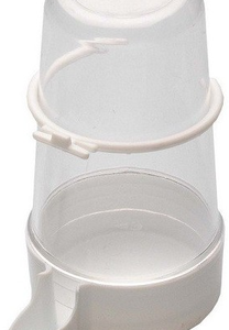 Bebedero Gigante Anilla Lisa Blanco 400ml