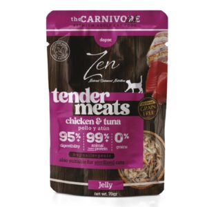 Zen Tender Meats Pollo y Atún en gelatina 70gr