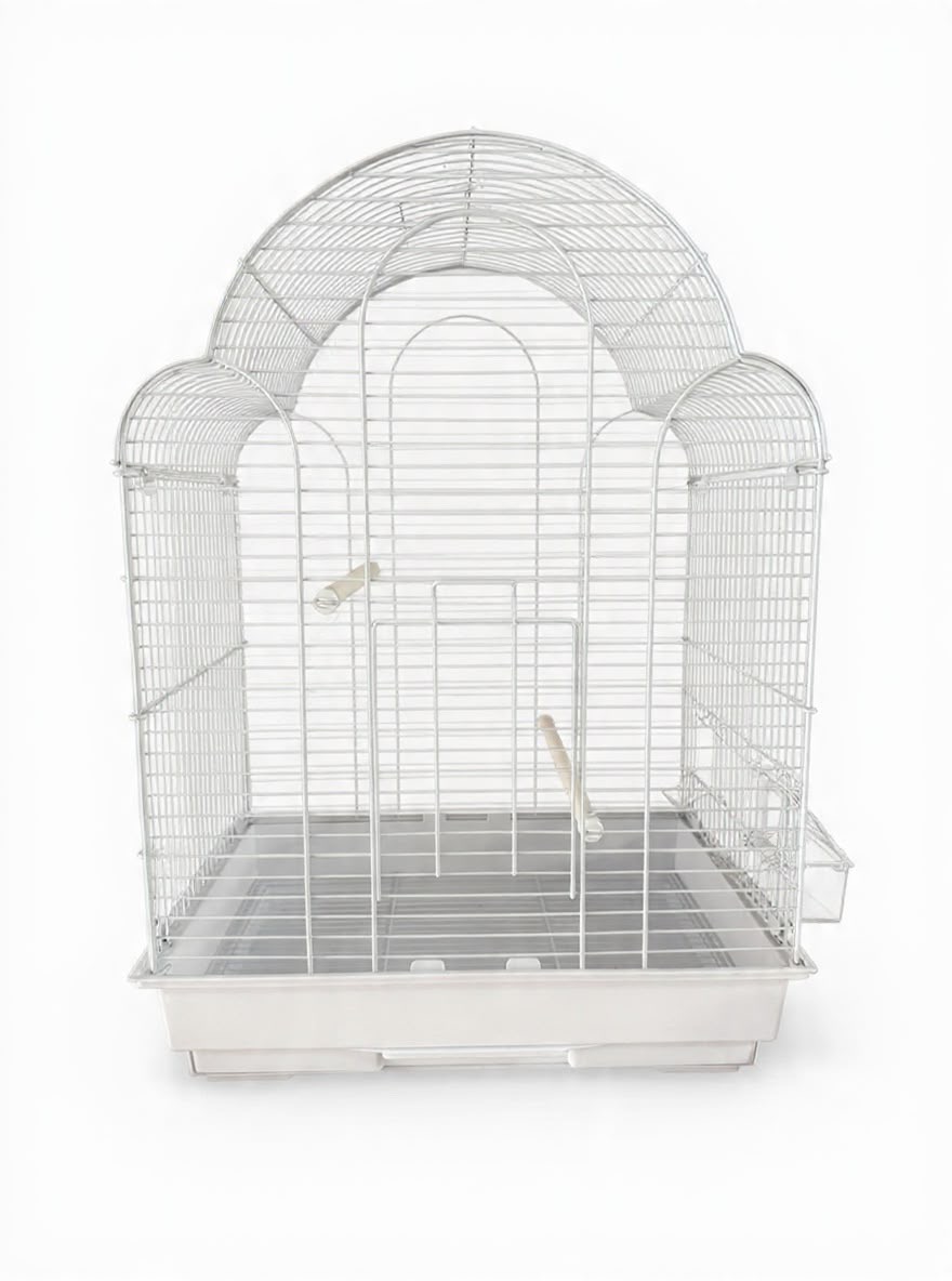 Jaula Denia Blanca 40x30x57cm